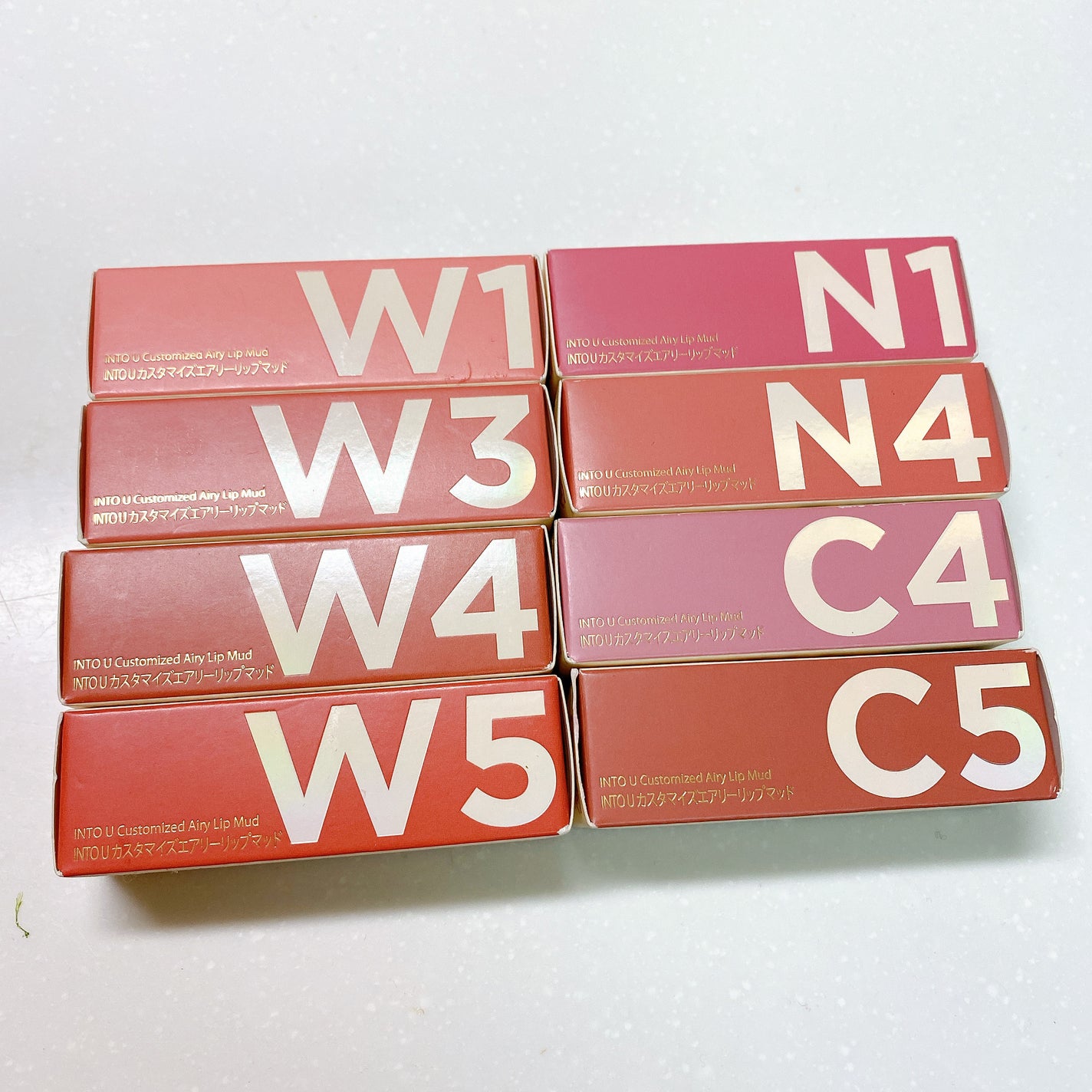カスタマイズエアリーリップマッド/INTO U/口紅を使ったクチコミ(1枚目)