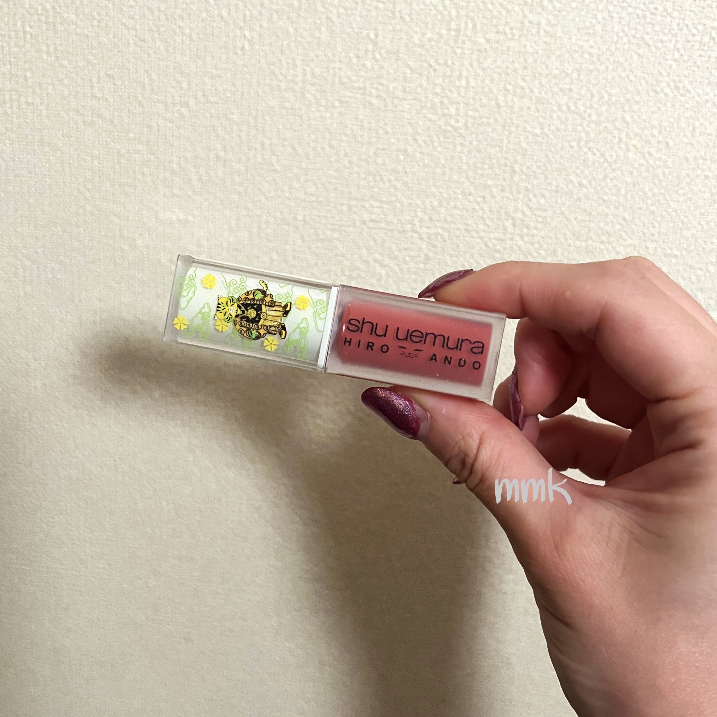 キヌケアグローアップ アサクサ レッド（限定）/shu uemura/口紅を使ったクチコミ（2枚目）