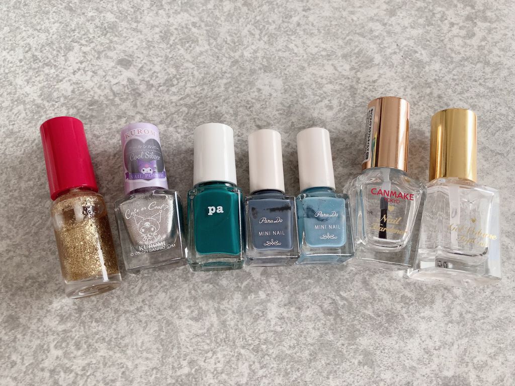 カラフルネイルズ/キャンメイク/マニキュアを使ったクチコミ(8枚目)