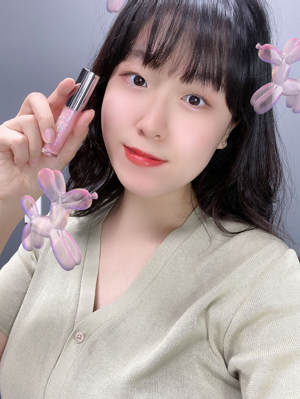 3Dエッジアイグリッター/Hope Girl/グリッターを使ったクチコミ（2枚目）