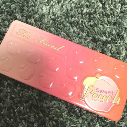 スイートピーチ アイシャドウ パレット/Too Faced/アイシャドウパレットを使ったクチコミ(1枚目)