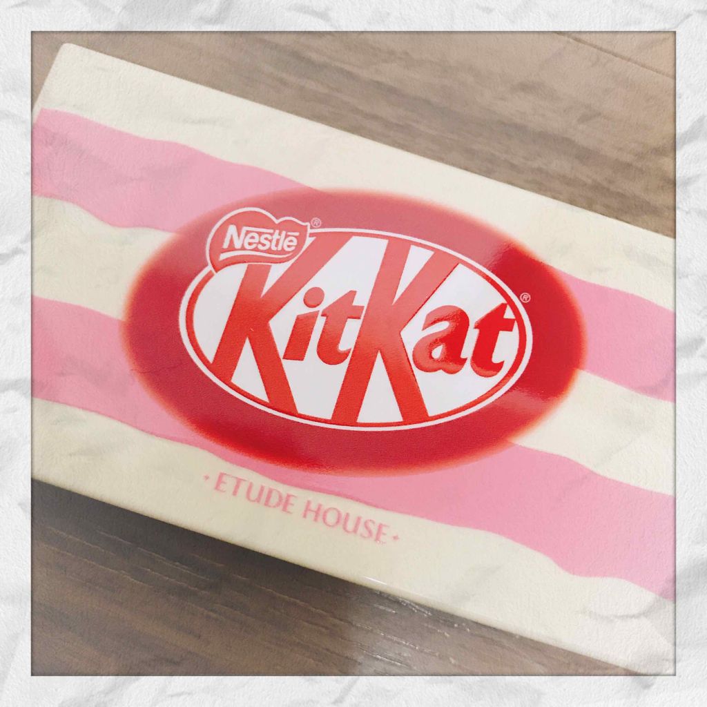 プレイカラーアイズ ミニ #キットカットオリジナル/ETUDE/アイシャドウパレットを使ったクチコミ（1枚目）