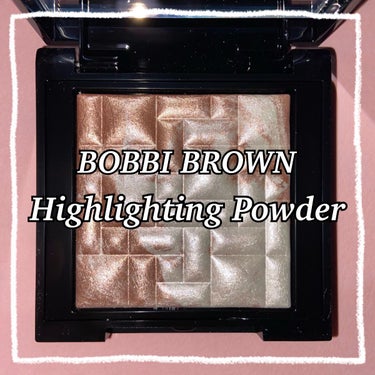 ハイライティング パウダー 01 ピンクグロウ(ミニ)/BOBBI BROWN/ハイライトを使ったクチコミ（1枚目）