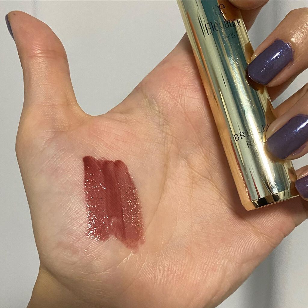 エレガンス ブリリアント ルージュ ビジュー/Elégance/リップグロスを使ったクチコミ(6枚目)