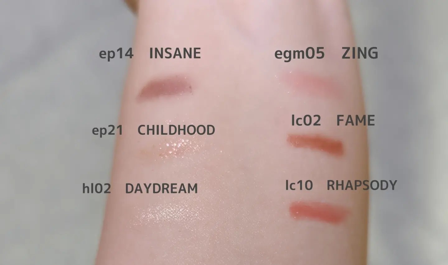 MY MIXED PALETTE 6色カスタムパレット 14 INSANE/MN/マルチパレットを使ったクチコミ（3枚目）