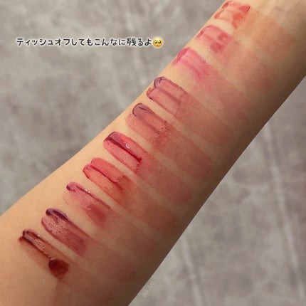 ジェリーフィットティンティッドグロウティント/Milk Touch/リップティントを使ったクチコミ(6枚目)