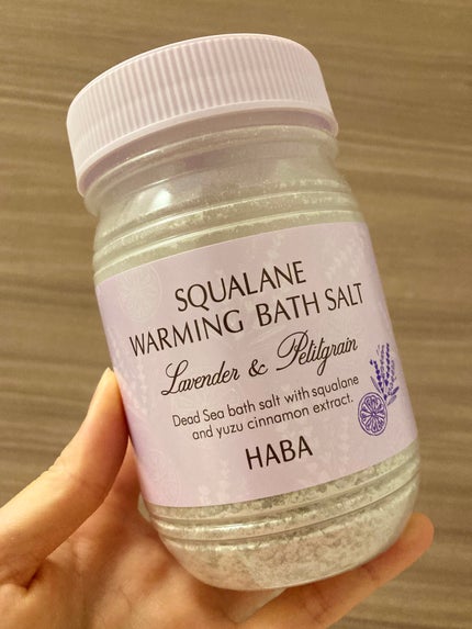 スクワホットバスソルト/HABA/無機塩系入浴剤を使ったクチコミ(1枚目)