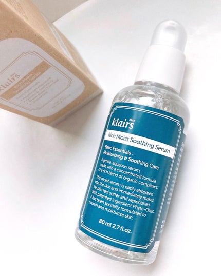 リッチモイストスージングセラム(80ml)/Klairs/美容液を使ったクチコミ(1枚目)