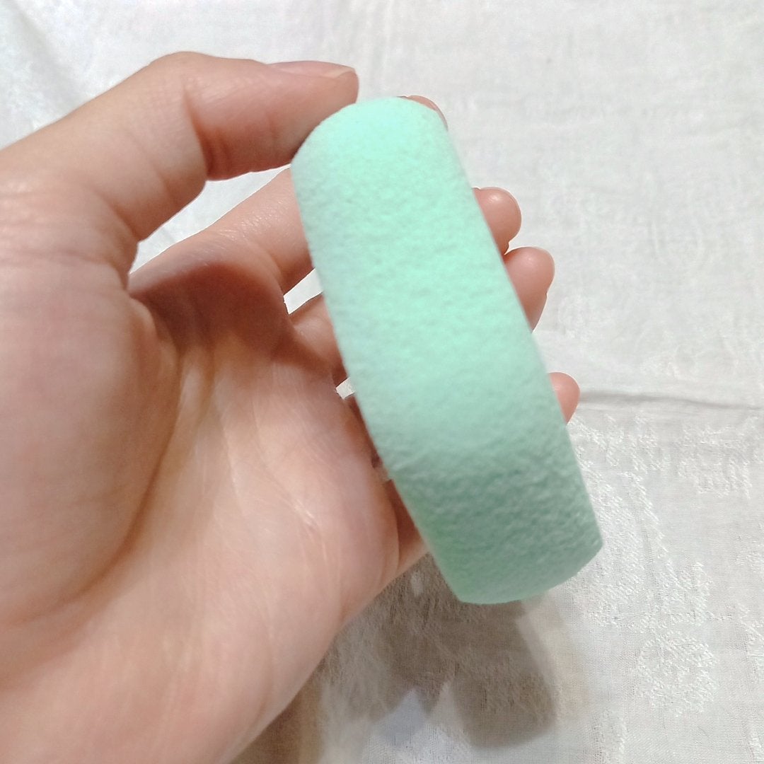 シフォンタッチスポンジN ダイヤ型 3P MG/ロージーローザ/パフ・スポンジを使ったクチコミ(4枚目)