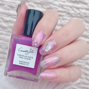 Coeur de Fleur Nail Color/Causette.Joli/マニキュアを使ったクチコミ（2枚目）