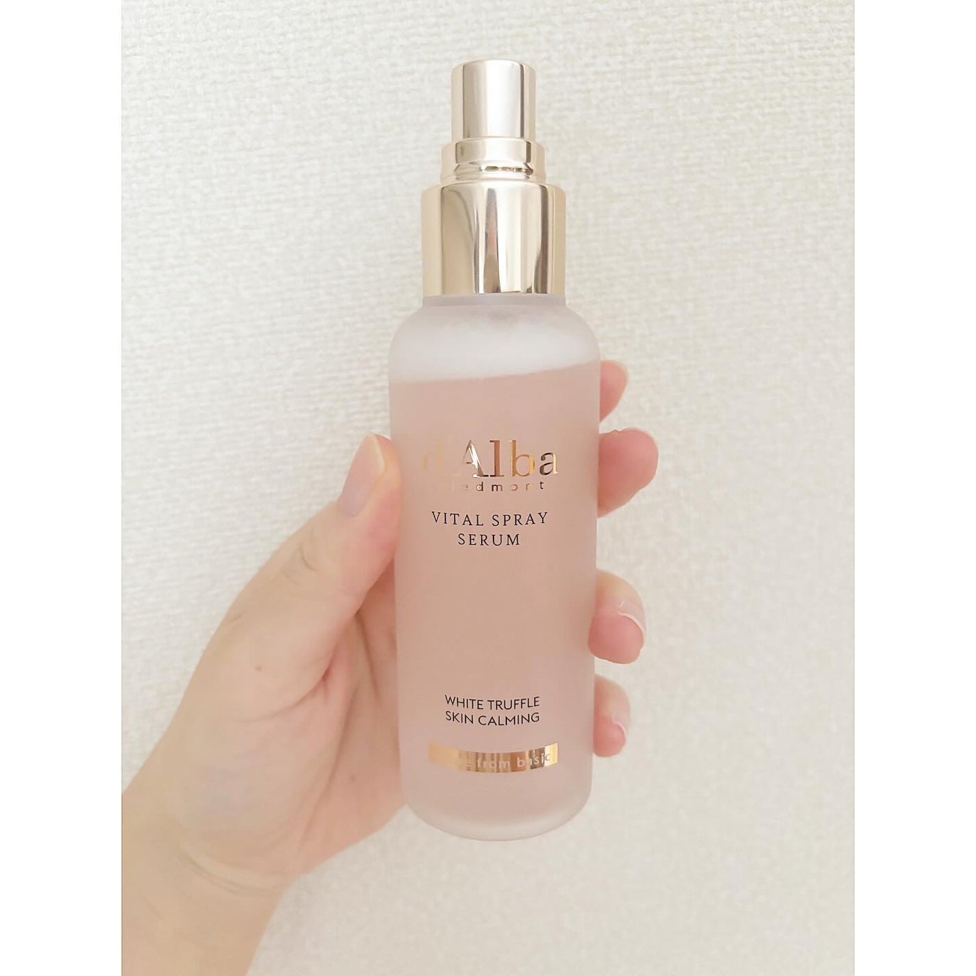 ダルバ ホワイトトリュフファーストスプレーセラム/ダルバ/ミスト状化粧水を使ったクチコミ(4枚目)