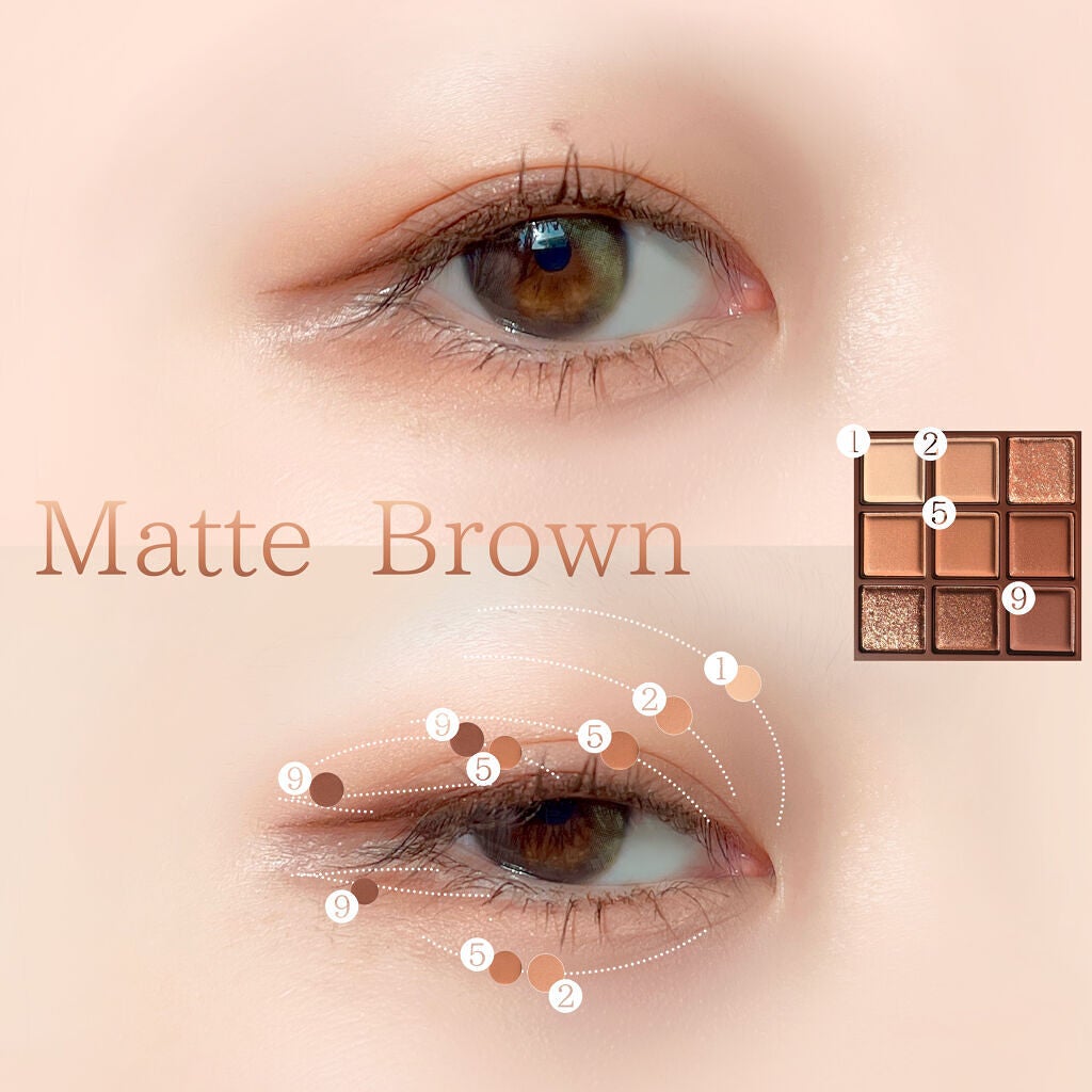 シャドウパレット/dasique/アイシャドウパレットを使ったクチコミ(6枚目)