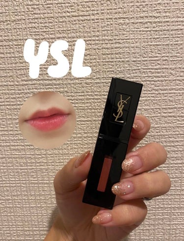 ルージュ ピュールクチュール ヴェルニ ヴィニルクリーム/YVES SAINT LAURENT BEAUTE/口紅を使ったクチコミ（1枚目）