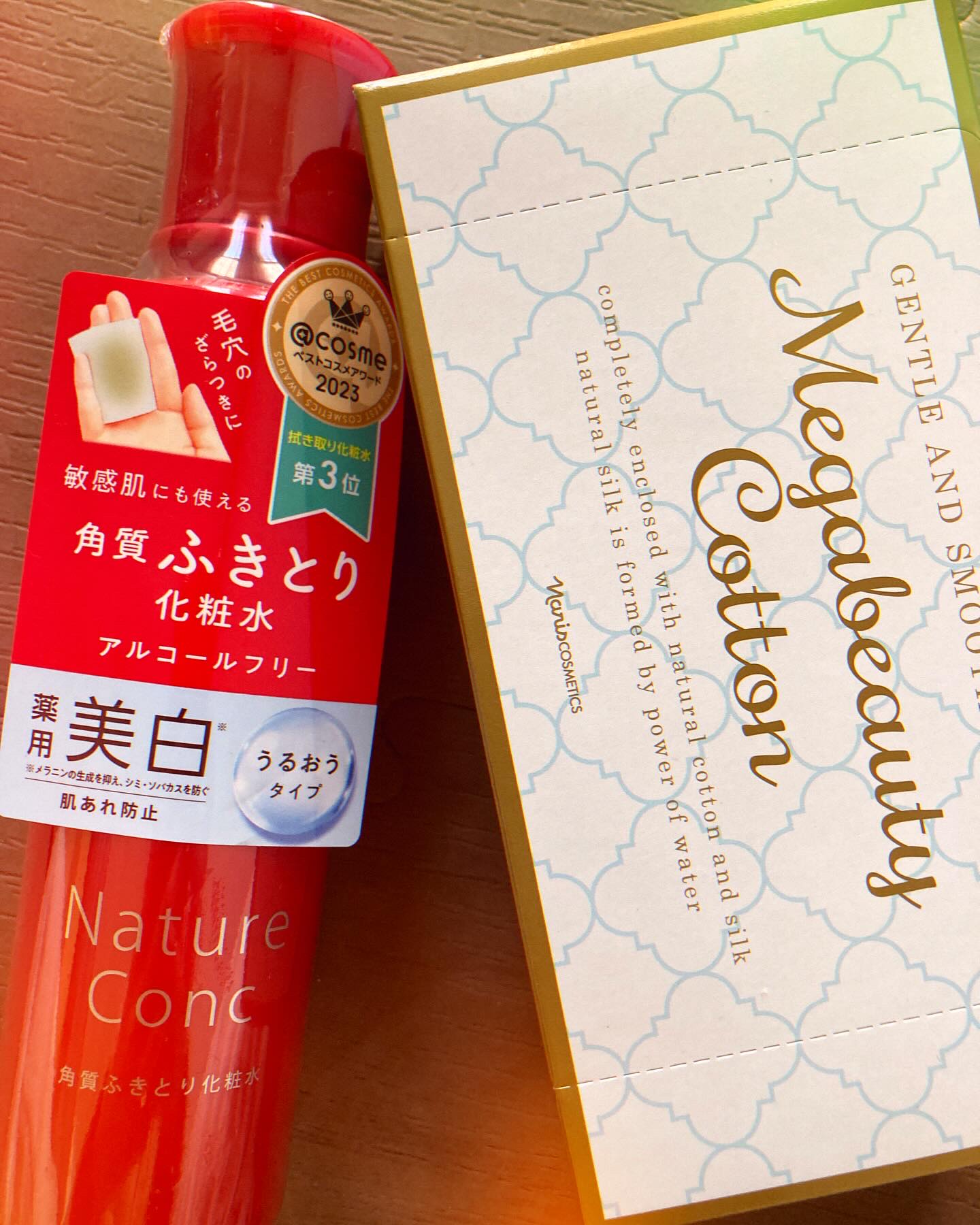 角質ふきとり美容化粧水/ネイチャーコンク/拭き取り化粧水を使ったクチコミ（1枚目）