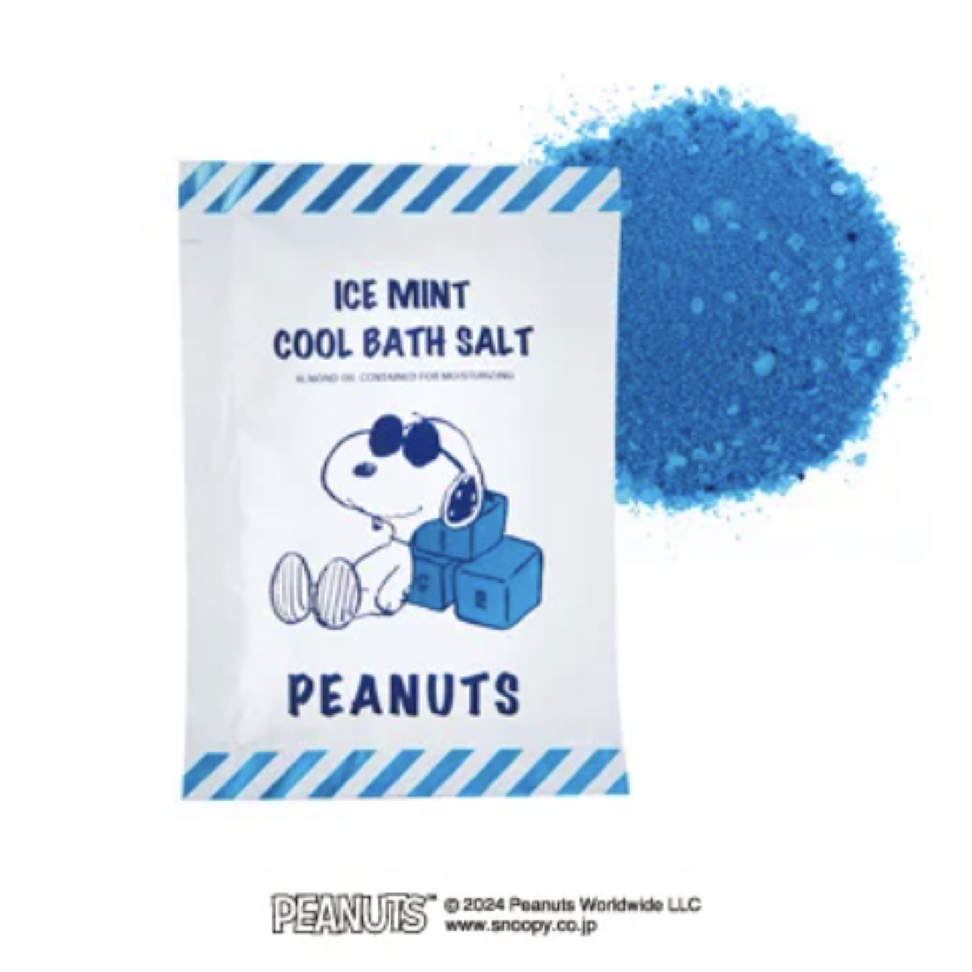 ピーナッツ 氷冷バスソルト アイスミント 50g