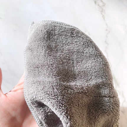 ヘアドライマイクロファイバータオル/ハホニコハッピーライフ/ヘアケアグッズを使ったクチコミ(3枚目)