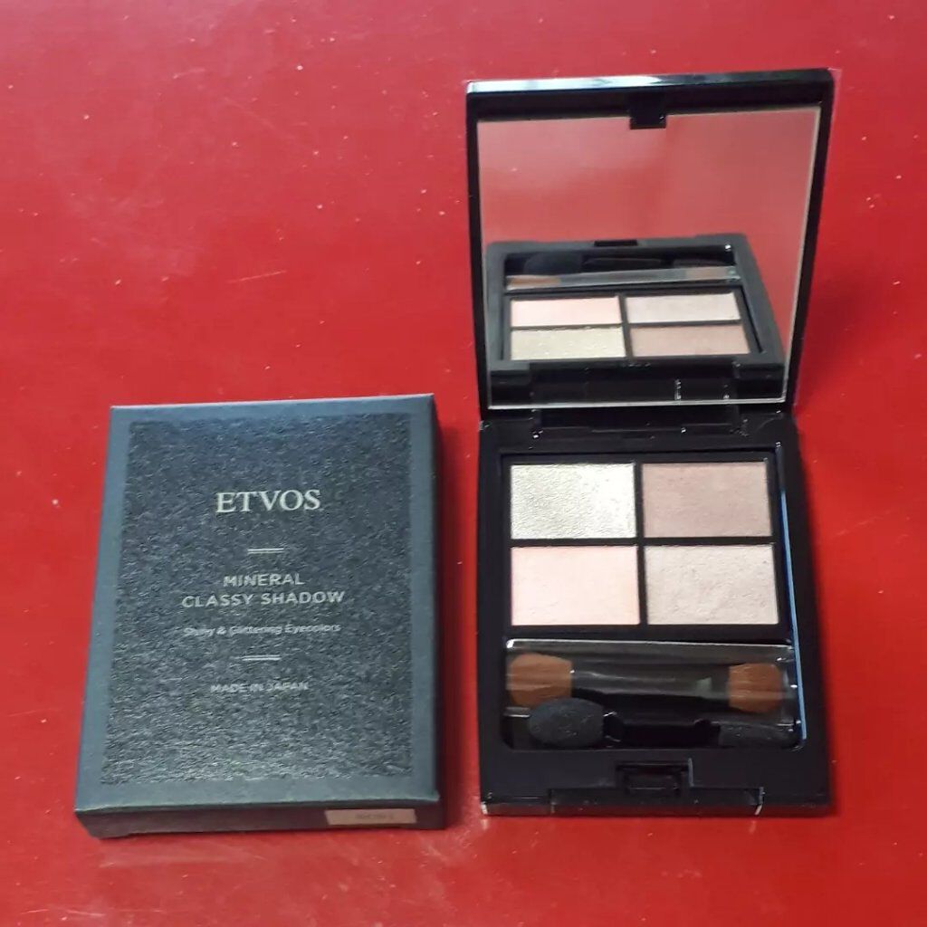 ミネラルクラッシィシャドー/エトヴォス/アイシャドウパレットを使ったクチコミ(1枚目)