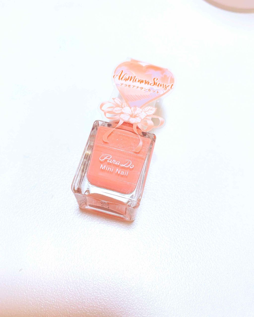 ミニネイル PK04 アラモアナサンセット/パラドゥ/マニキュアを使ったクチコミ（1枚目）