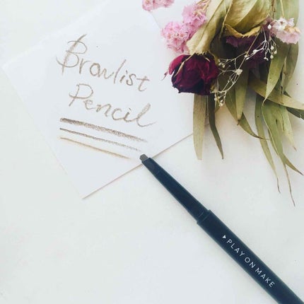 ブロウリストペンシル/play on make/アイブロウペンシルを使ったクチコミ(2枚目)