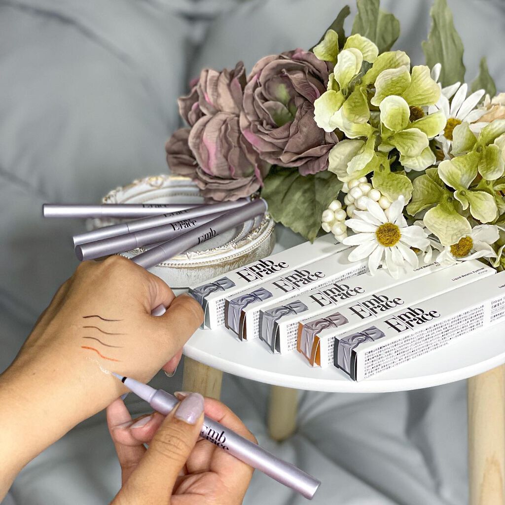 Embrace リキッドアイライナー 石鹸落ちタイプ/Embrace/リキッドアイライナーを使ったクチコミ(1枚目)