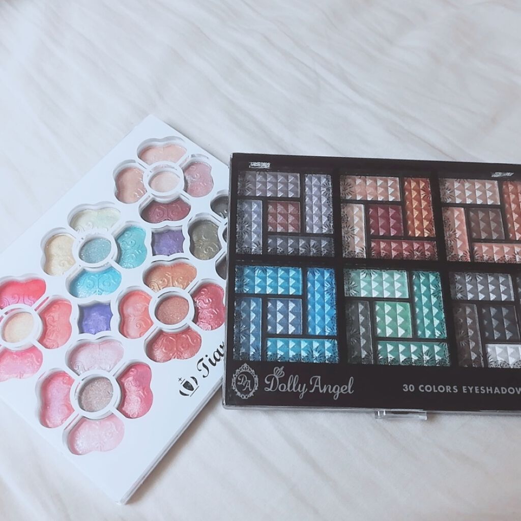 30COLORSEYESHADOWPALETTE/Dolly Angel/アイシャドウパレットを使ったクチコミ（1枚目）