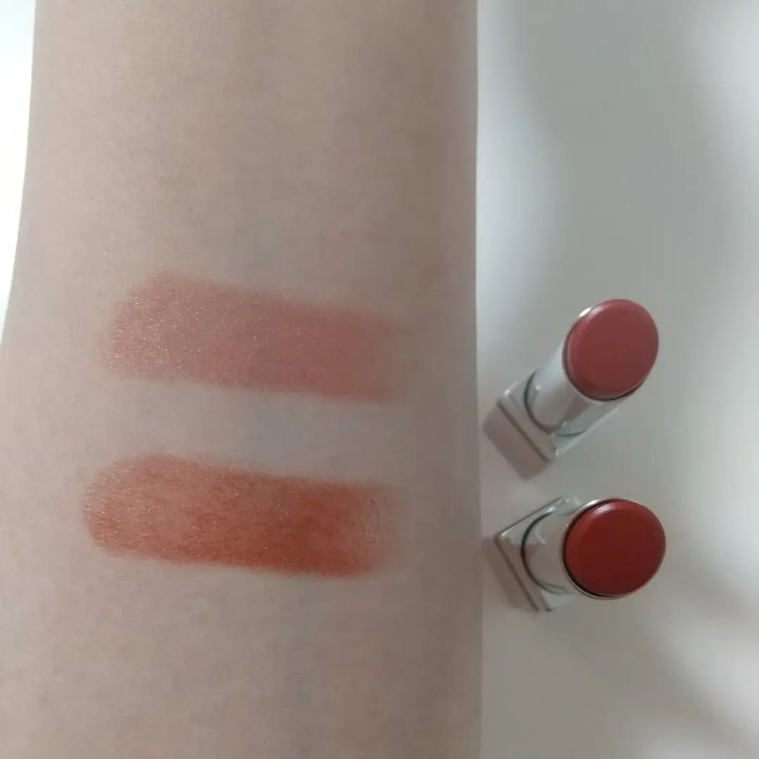 ナチュラルカラーリップ　 01 ピンクベージュ/rafuna/口紅を使ったクチコミ（3枚目）