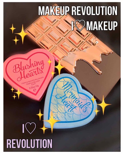 ブラッシング ハート/MAKEUP REVOLUTION/パウダーチークを使ったクチコミ(1枚目)