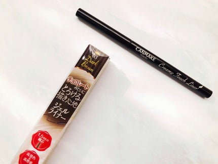 クリーミータッチライナー/キャンメイク/ジェルアイライナーを使ったクチコミ(1枚目)