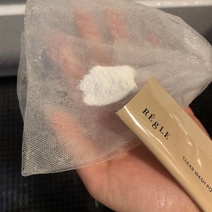 クリアウォッシュパウダー〈酵素洗顔パウダー〉/REgLE/洗顔パウダーを使ったクチコミ(2枚目)