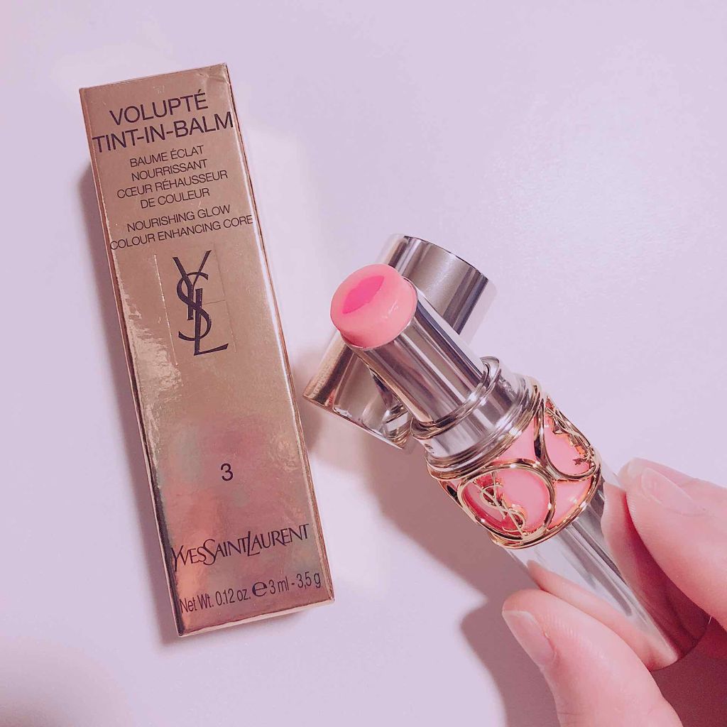 ヴォリュプテ ティントインバーム/YVES SAINT LAURENT BEAUTE/口紅を使ったクチコミ(1枚目)