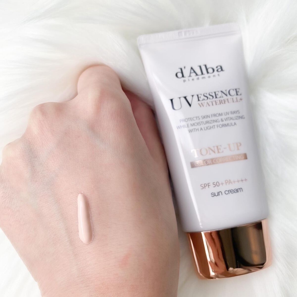 ウォータフルトーンアップサンクリーム/ダルバ/日焼け止めクリームを使ったクチコミ(2枚目)