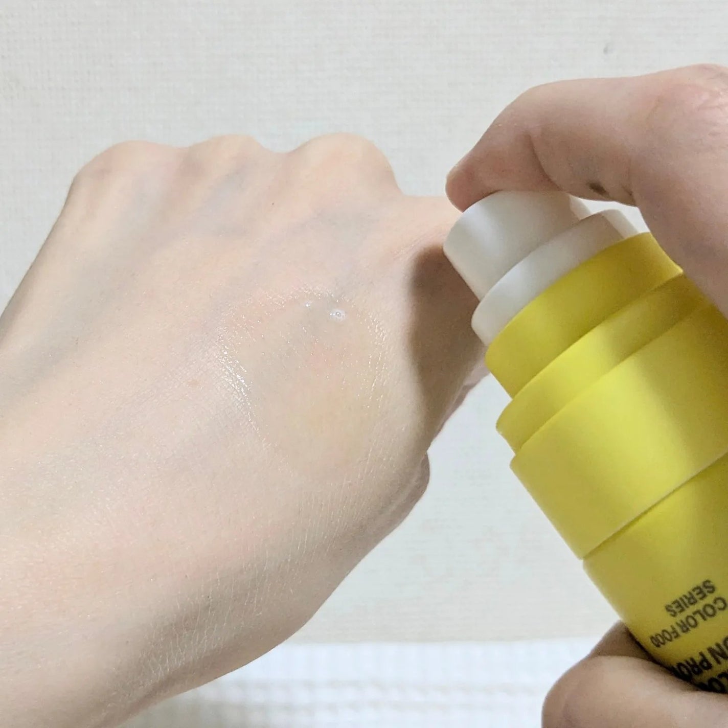 カラーフードシリーズグリーングロウアップクリーム/Tovegan/フェイスクリームを使ったクチコミ(3枚目)