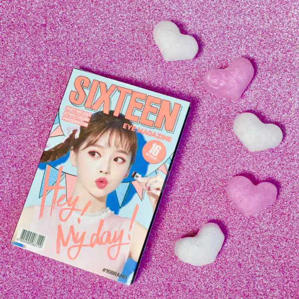 16 EYE MAGAZINE/16BRAND/アイシャドウパレットを使ったクチコミ（1枚目）