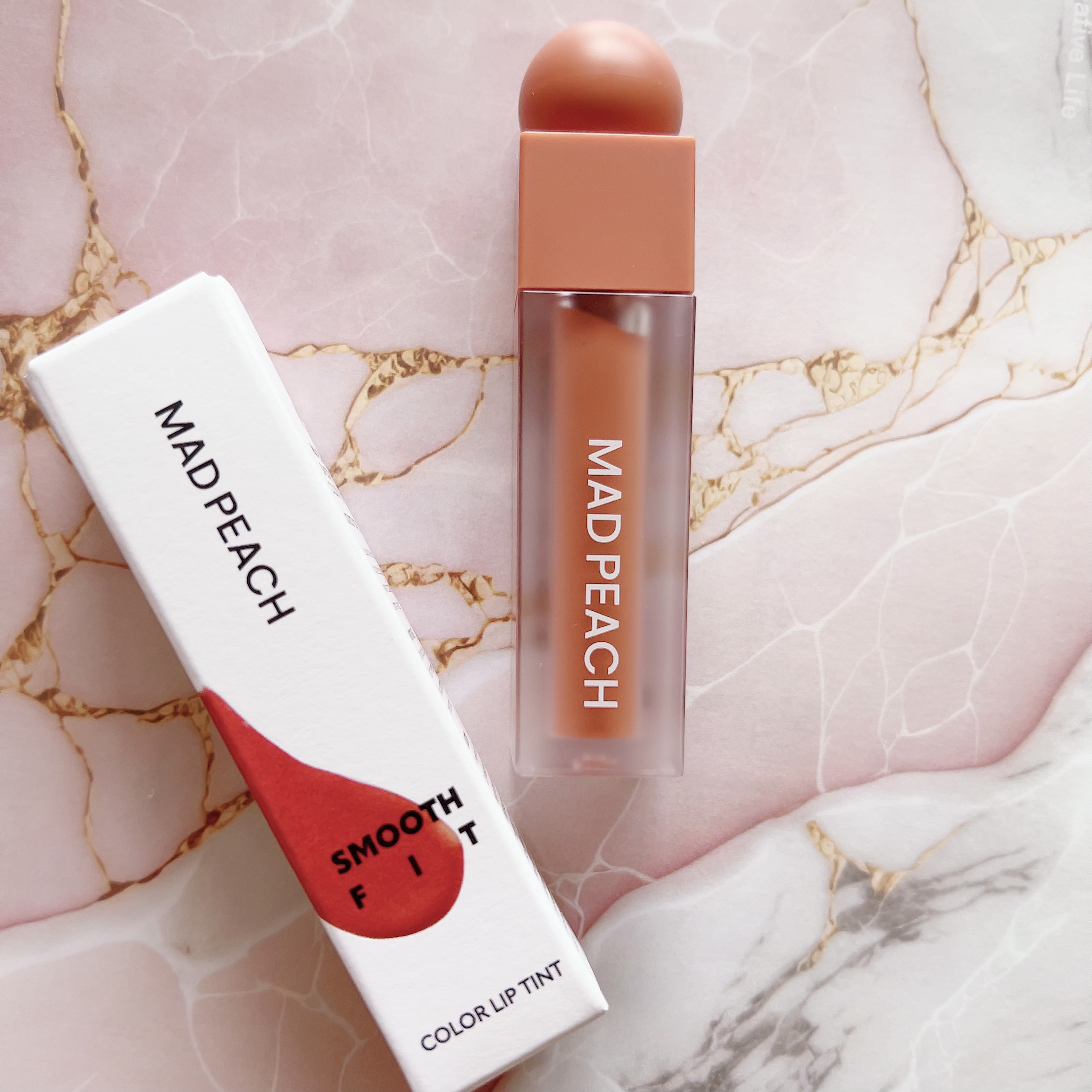 マッドピーチスムースフィットカラーリップティント/MAD PEACH/リップティントを使ったクチコミ（1枚目）