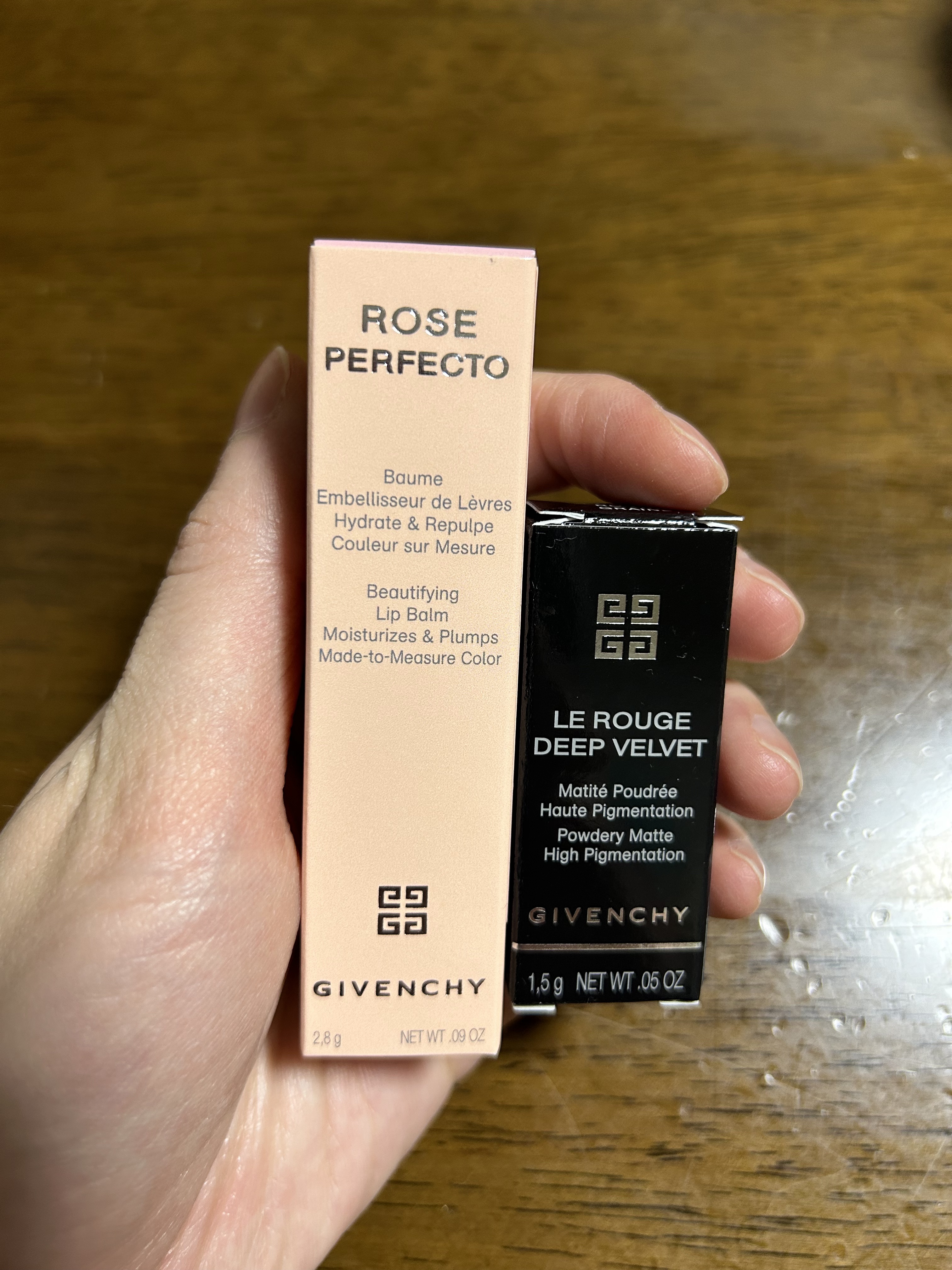 ローズ・パーフェクト No.110 ミルキー・ヌード/GIVENCHY/リップバームを使ったクチコミ（1枚目）