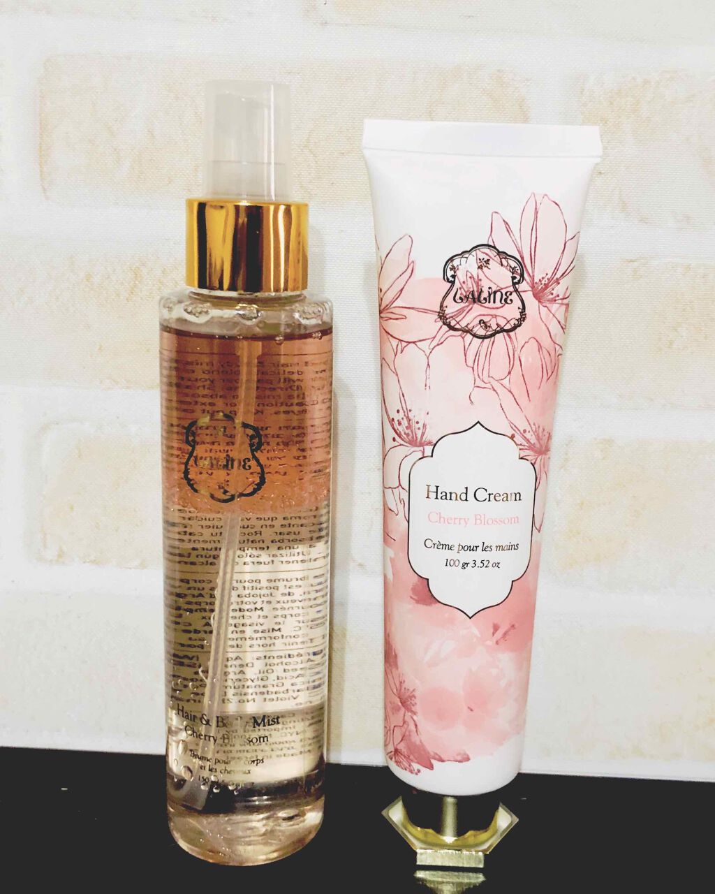 チェリーブロッサム ヘア＆ボディミスト/Laline/ヘアミストを使ったクチコミ（2枚目）