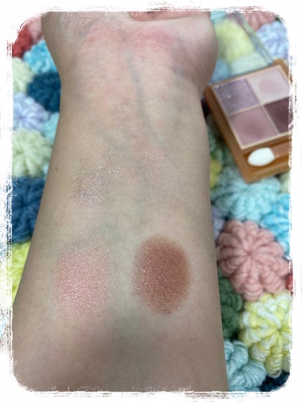 ベージュトーンアイシャドウ/CEZANNE/アイシャドウパレットを使ったクチコミ(4枚目)