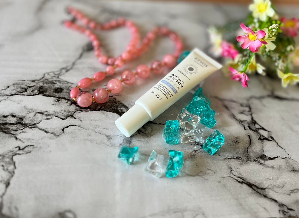 ミネラルUVアクアセラム/エトヴォス/美容液を使ったクチコミ(2枚目)