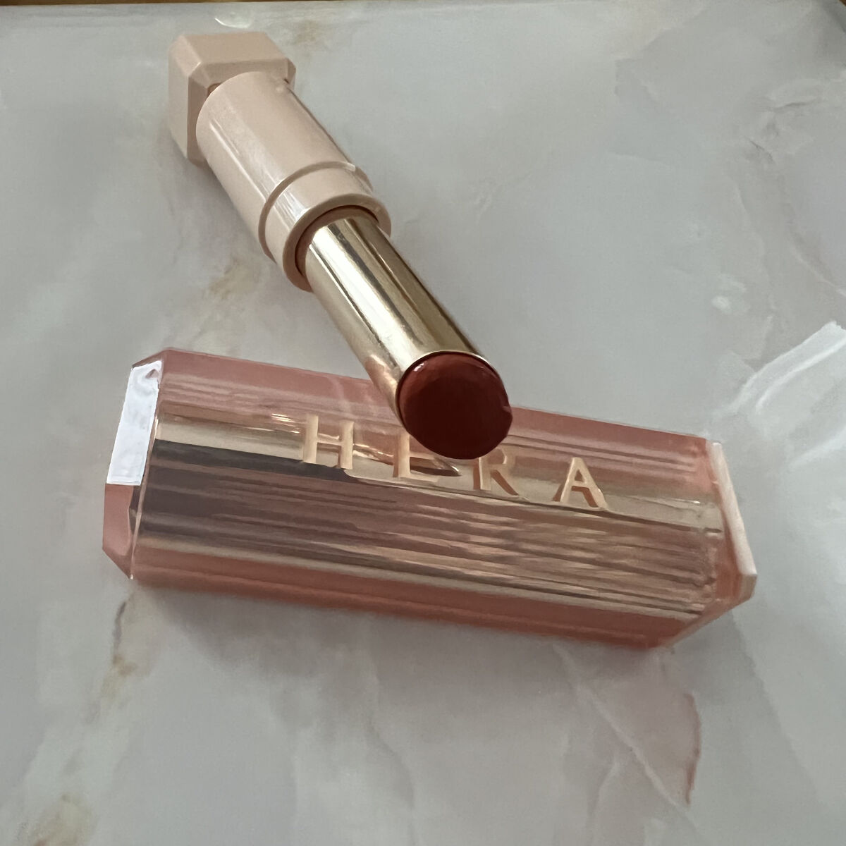 センシュアルスパイシーヌードバーム/HERA/口紅を使ったクチコミ（2枚目）