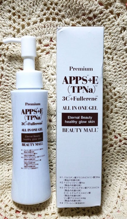 オールインワンジェルAPPS+E(TPNa)フラーレンジェル ライト/BEAUTY MALL/オールインワン化粧品を使ったクチコミ(1枚目)