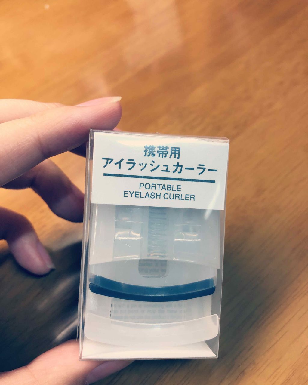 携帯用アイラッシュカーラー/無印良品/ビューラーを使ったクチコミ(1枚目)