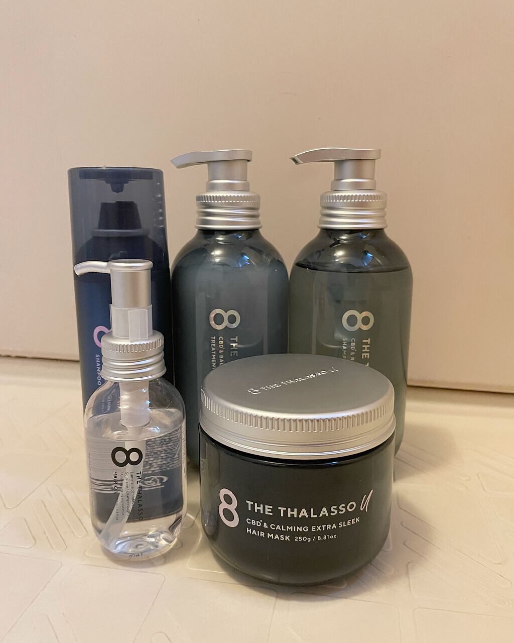 リペアショット&EXモイスト 美容液オイル/エイトザタラソ/ヘアオイルを使ったクチコミ(1枚目)