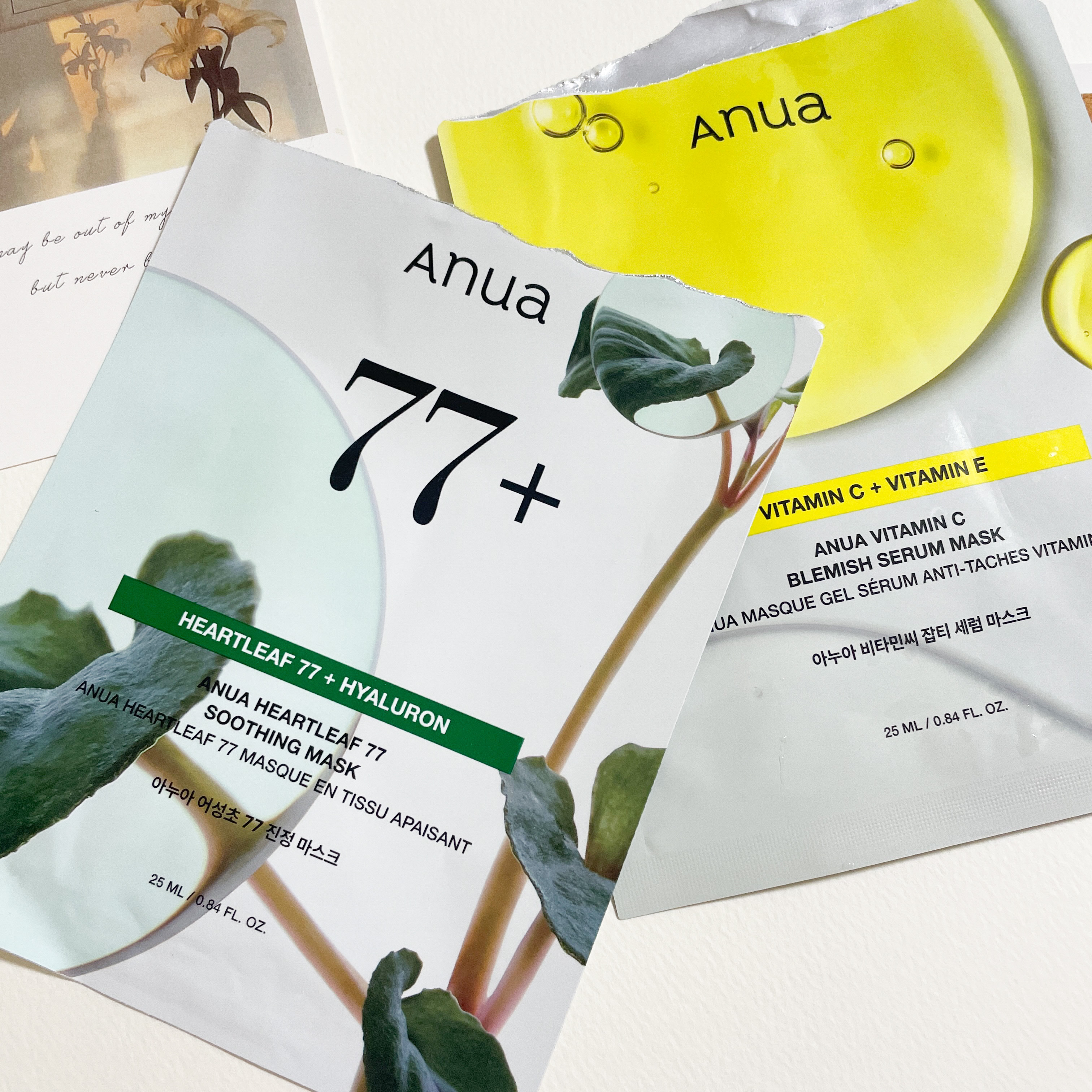 ビタミンC ブレミッシュセラム マスクパック/Anua/シートマスク・パックを使ったクチコミ（1枚目）