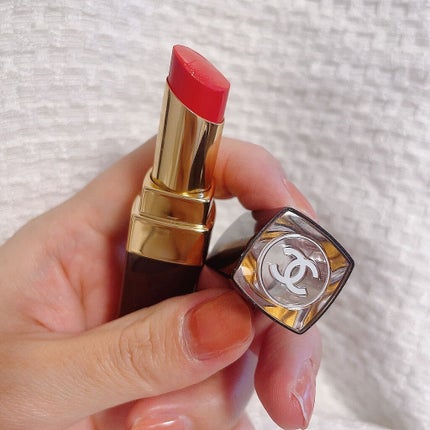 ルージュ ココ フラッシュ 91 ボエーム/CHANEL/口紅を使ったクチコミ(2枚目)