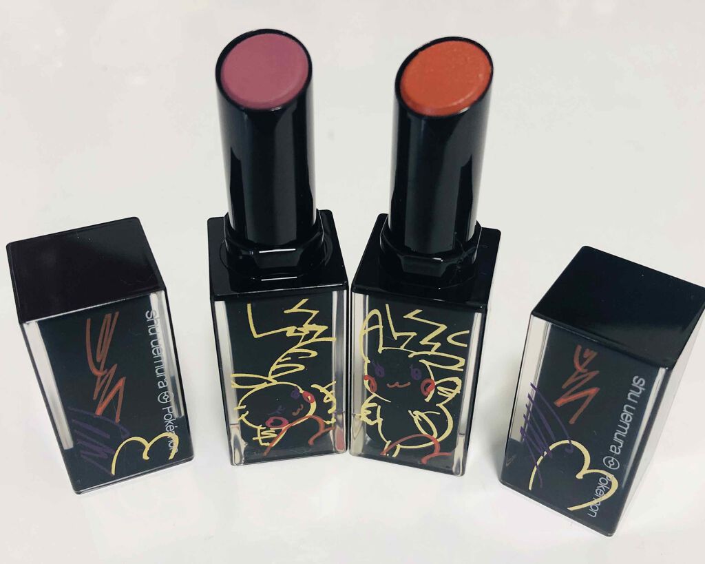 ルージュ アンリミテッド アンプリファイド<2019年クリスマスコフレ限定>/shu uemura/口紅を使ったクチコミ(1枚目)