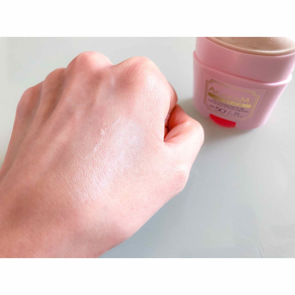 トーンアップUVスティック/AGARISM/日焼け止めスティックを使ったクチコミ（1枚目）