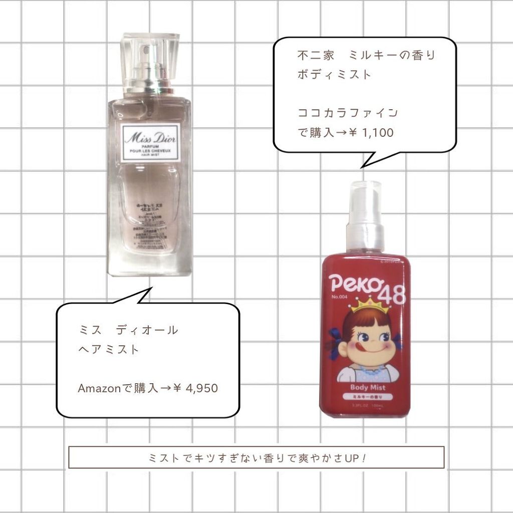 【旧】ミス ディオール ヘア ミスト/Dior/ヘアミストを使ったクチコミ（3枚目）