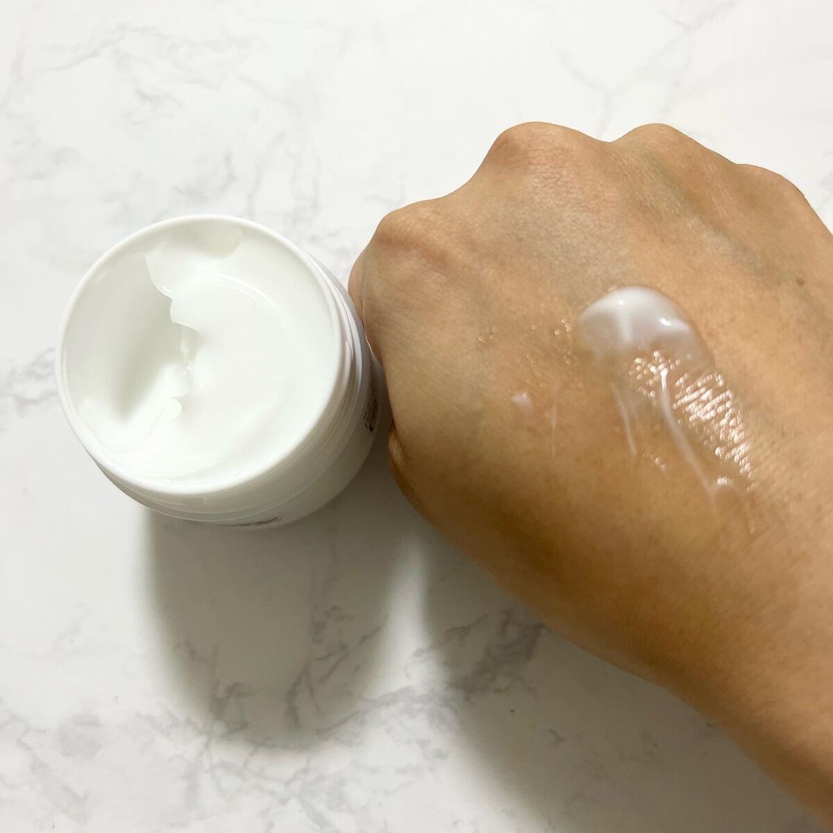 クリーム NC/なめらか本舗/フェイスクリームを使ったクチコミ(2枚目)