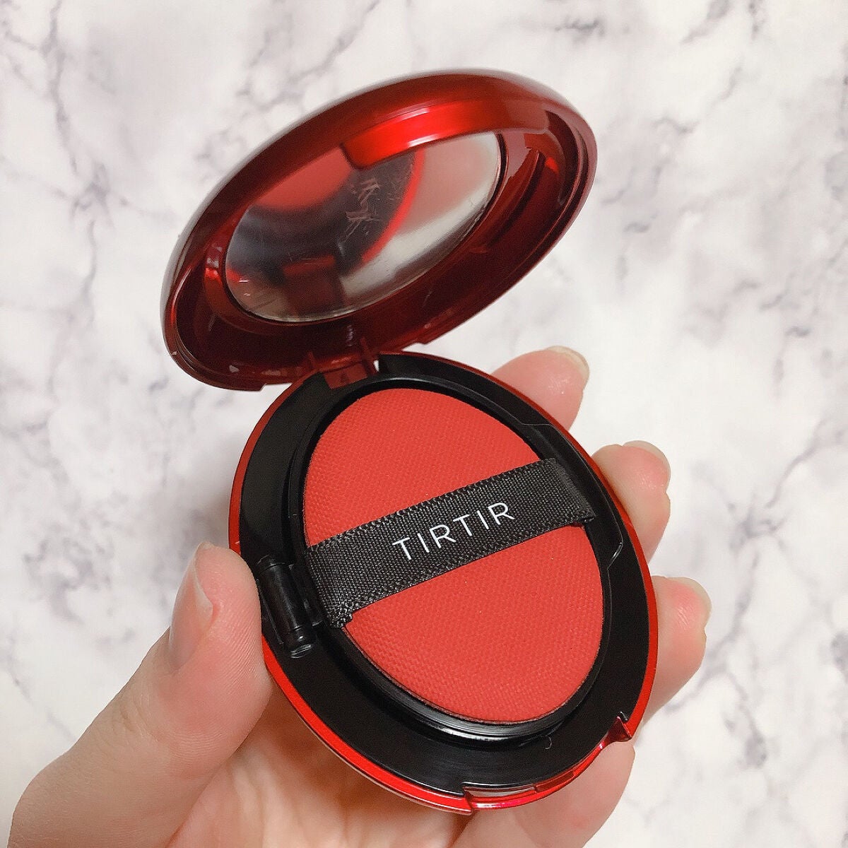 マスク フィット レッド クッション/TIRTIR(ティルティル)/クッションファンデーションを使ったクチコミ(2枚目)