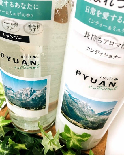PYUAN ナチュラル シャンプー/コンディショナー/ピュアン/シャンプー・コンディショナーを使ったクチコミ(2枚目)